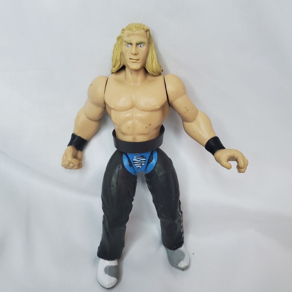 WWE Shawn Michaels Shotgun Saturday Night 2 Loose Wrestling Action Figure Jakks